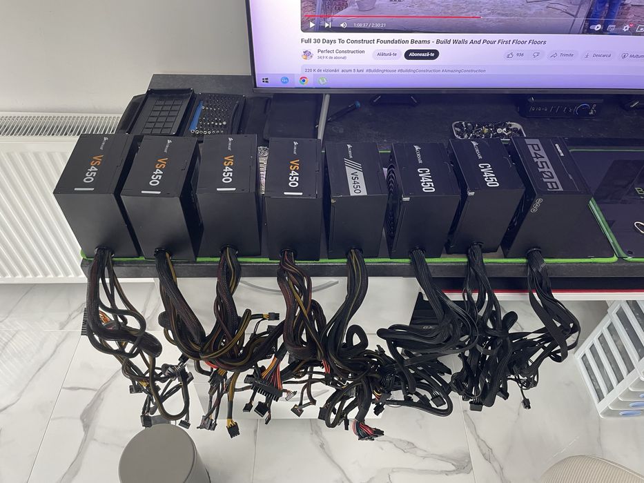 Vand Schimb Surse Pc Gaming 450W 500W 750W 850W 1000W