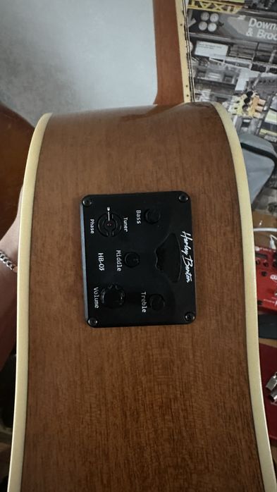 Акустическая гитара Harley Benton CLD-60SMCE NT