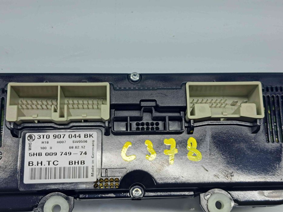 Panou comanda clima  Skoda Superb II (3T4) [Fabr 2008-2015] 3T0907044