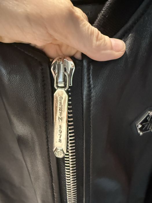 Geaca piele Phillip Plein