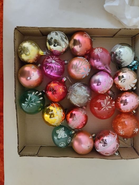 Ёлочные игрушки СССР