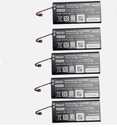 Оригинална батерия HAC-006 за Joy-Con контролер за Nintendo Switch, 525 mAh,  3.7V
