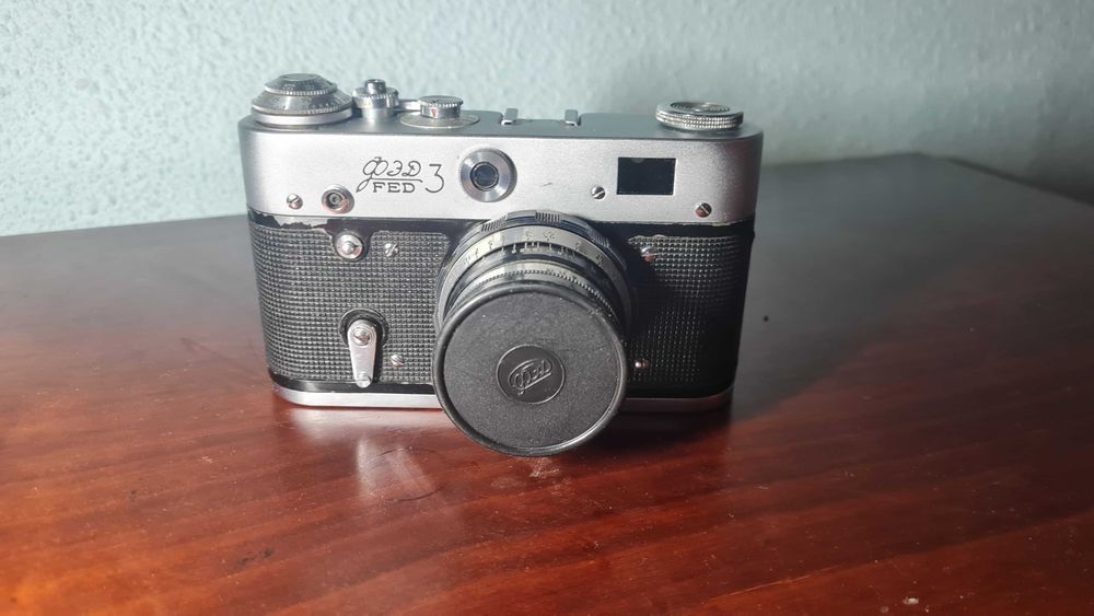 Aparat foto film vintage Fed 3