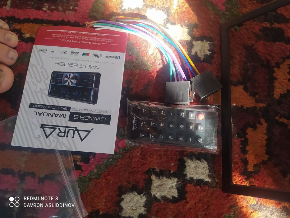 Aura magnitola 782 yangi