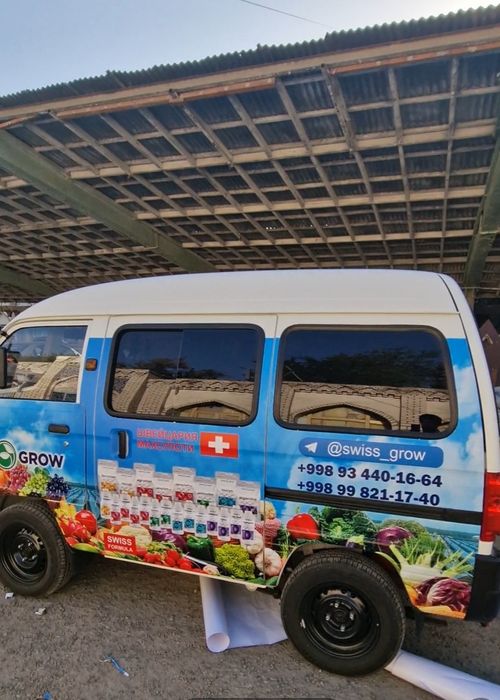 Реклама на авто и брендирование Мошинага реклама