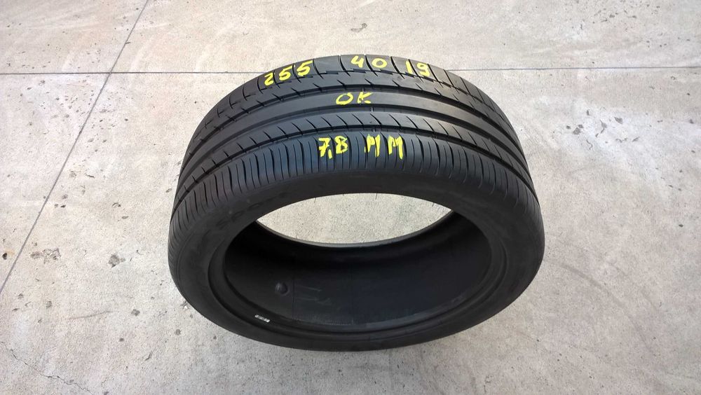 O anvelopa de vara 255 40 19 michelin pilot sport profil 7,8 mm