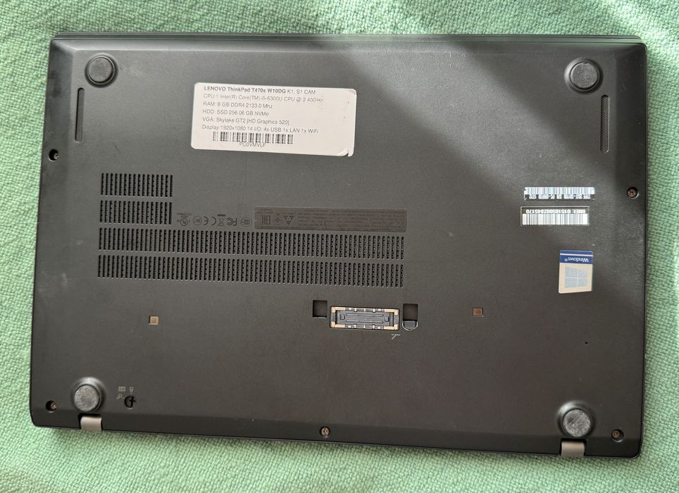 Lenovo Thinkpad T470s