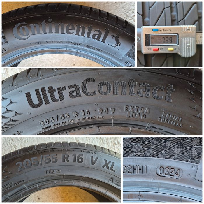 O bucată 205/55 R16 vară - una Continental Nexen