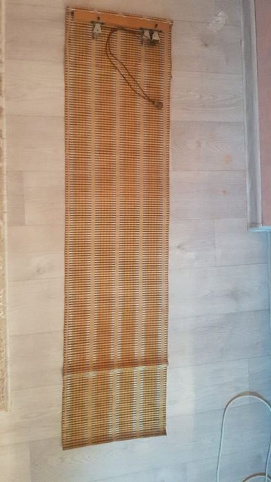 Арзан бамбуктан жасалған жалюзи