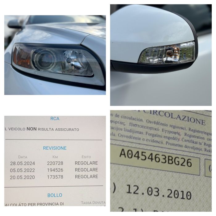 Volvo v50 drivE (diesel) an 03/2010