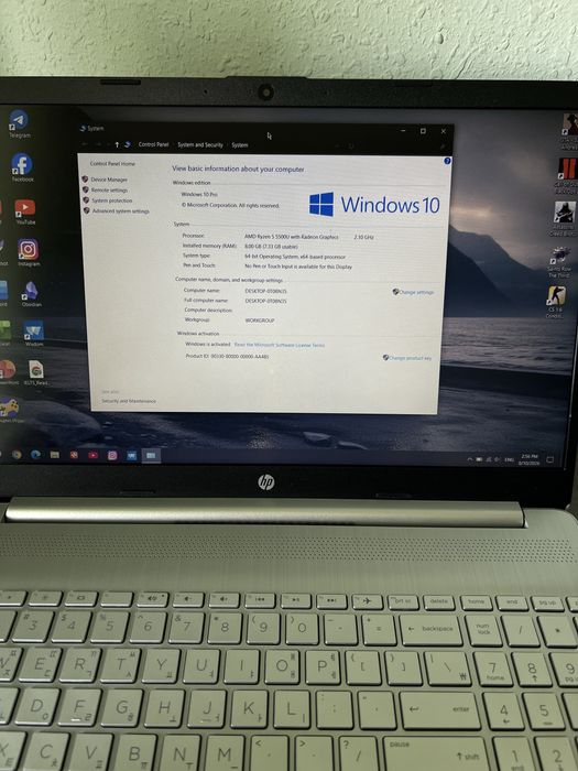 HP 15s Noutbooki
