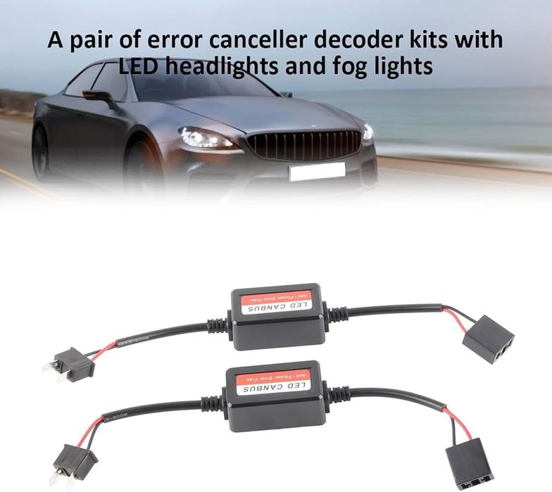 Kit 2 Anulatoare eroare bec ars pentru Led H7 Canbus.