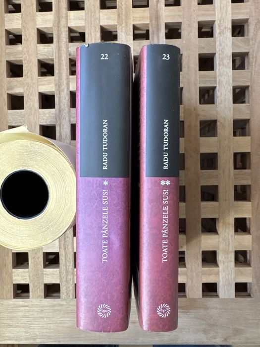 Toate Panzele Sus vol. 1+2 - Radu Tudoran, BPT vol. 22+23, NOU