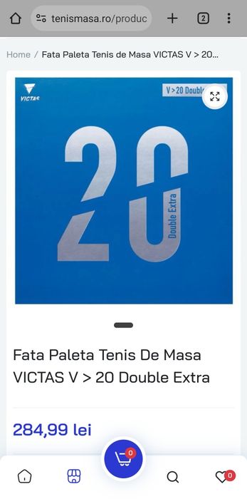 Paleta tenis de masa profesionala Joola cu fețe Victas
