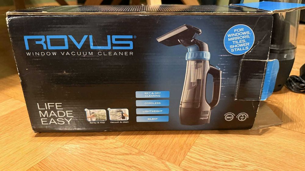 Rovus Window Vacuum Cleaner – безжичен уред за почистване на прозорци