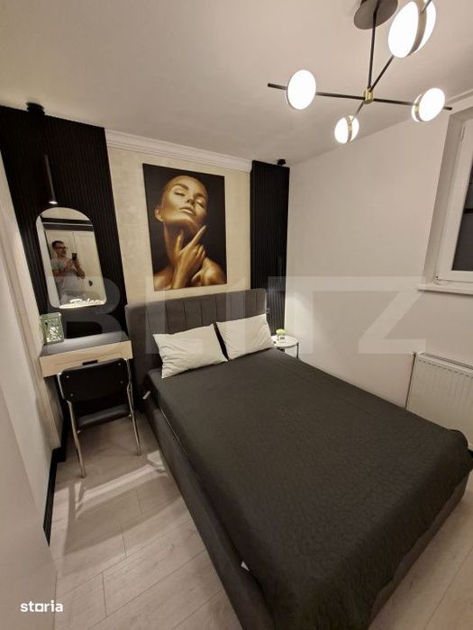 Garsoniera moderna, zona Astra, renovata complet, centrala si aer c — fotografia 1