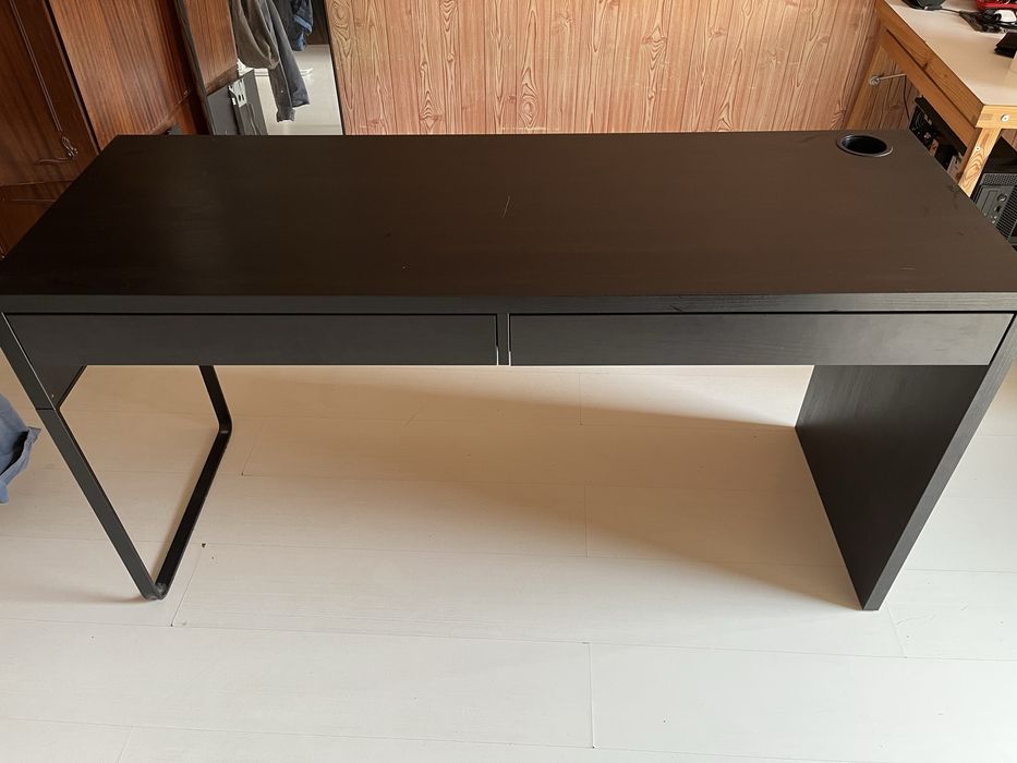 Бюро Черно Кафяво Ikea micke