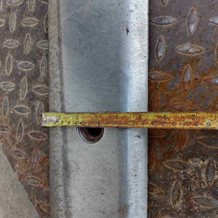 нож за кофа на телескопичен товарач, 8 отвора 240см, за bobcat