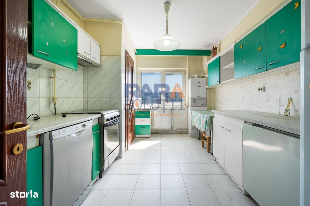Apartament cu 4 camere, 88 mp (2 băi, 2 balcoane)