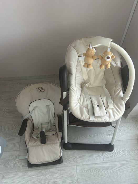 Шезлонг и Стол за хранене Hauck Sit N Relax 2в1