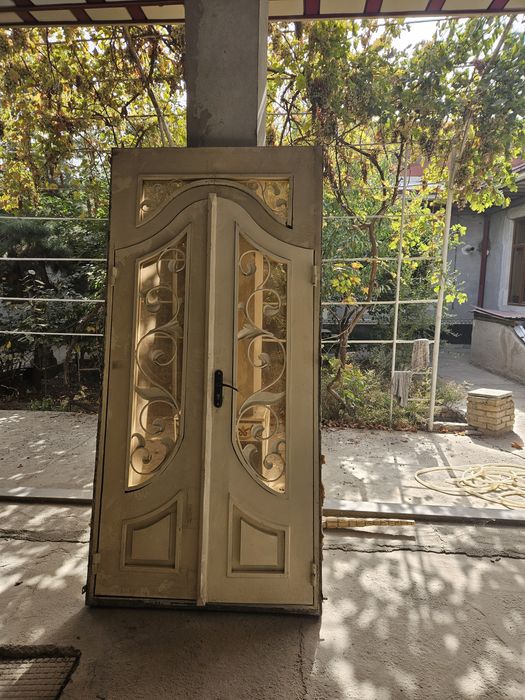 Железная.  дверь