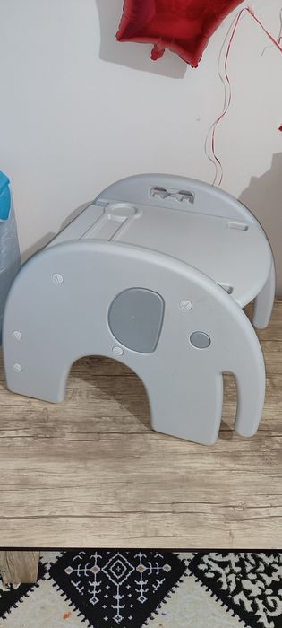 Kichkintoylar ovqatlanish stoli va dars qilish uchun parta 5 yoshgacha