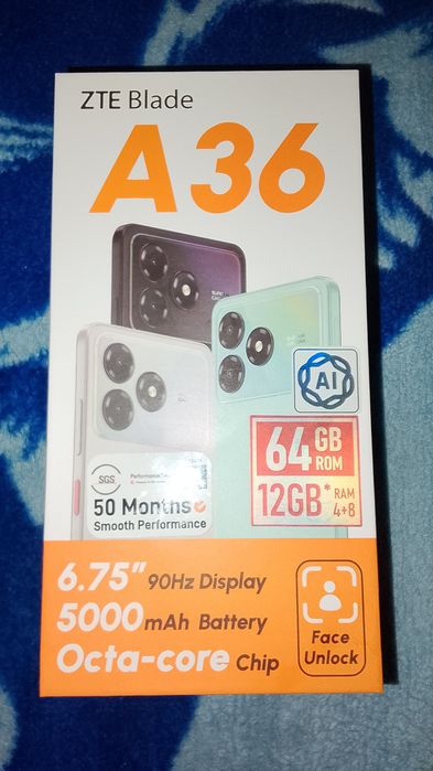 ZTE blade A 36 идеал