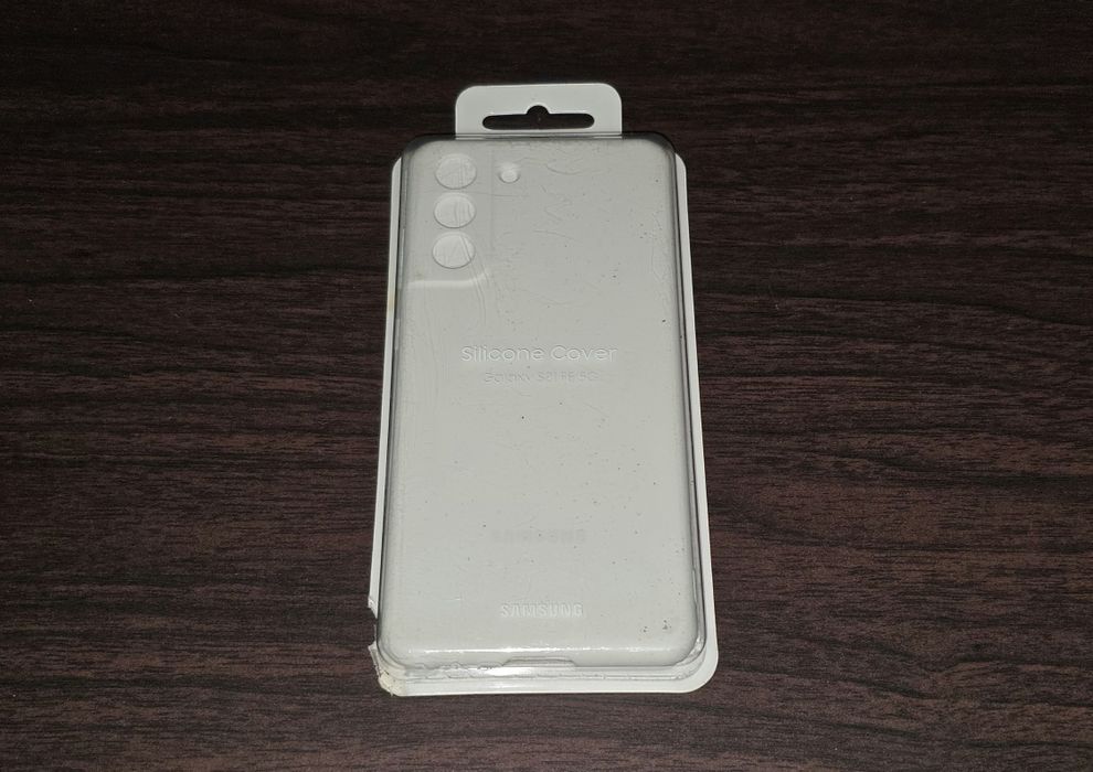 Husa silicon originala Samsung Silicone Cover Galaxy S21 FE 5G G990