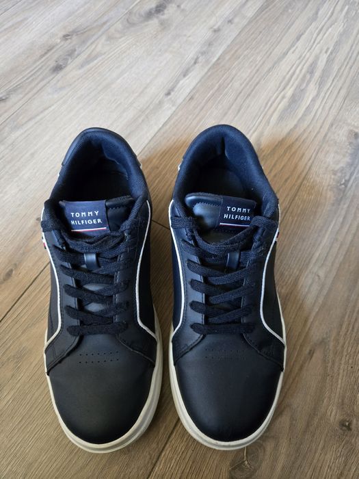 Кожени сникърси Tommy Hilfiger