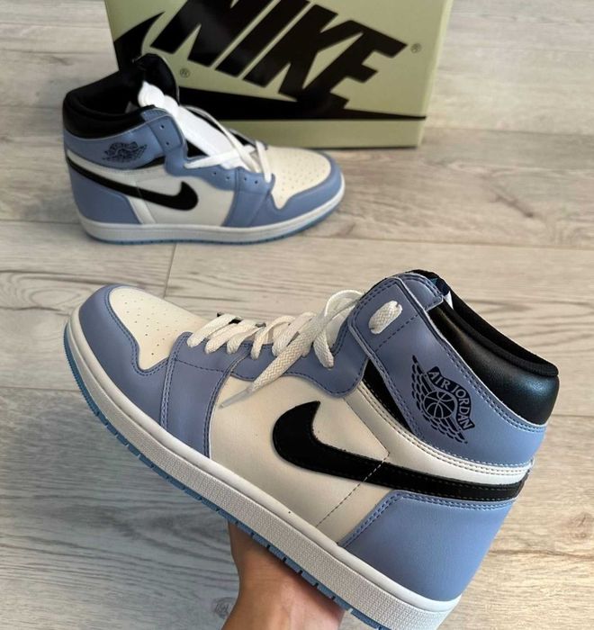 STOC LIMITATI!! Adidasi / Sneakers Air Jordan 1 High University Blue Albastru Marimi 36-44 Unisex