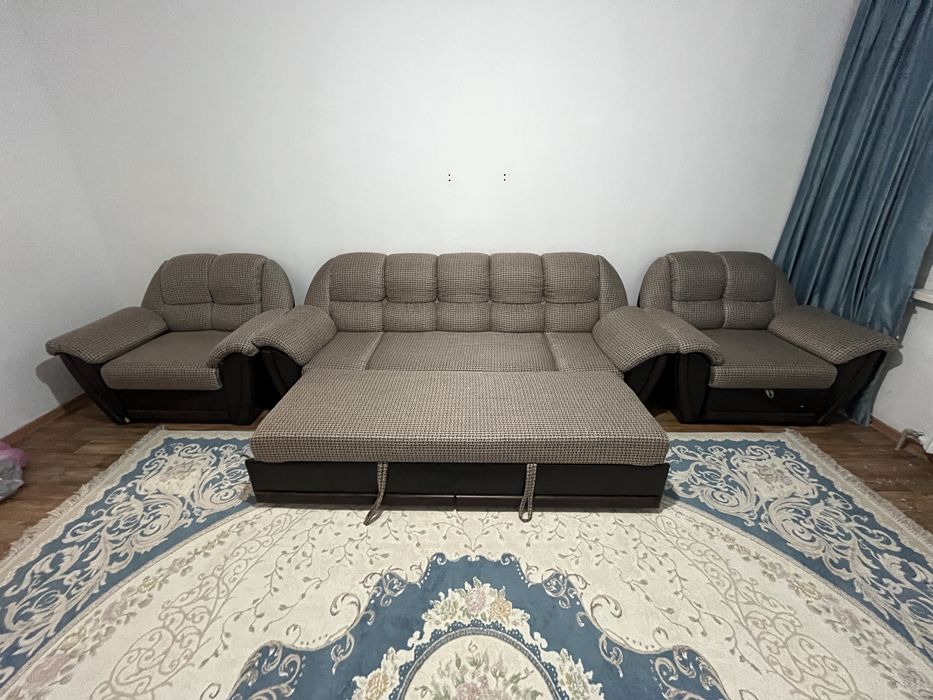 Диван, белорусский, 2 кресла в комплекте