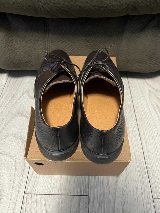 Pantofi eleganti Mango Man maro, din piele naturala, marimea 46