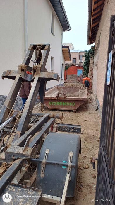 Transport moloz deseuri din constructii polistiren rigips vata etc