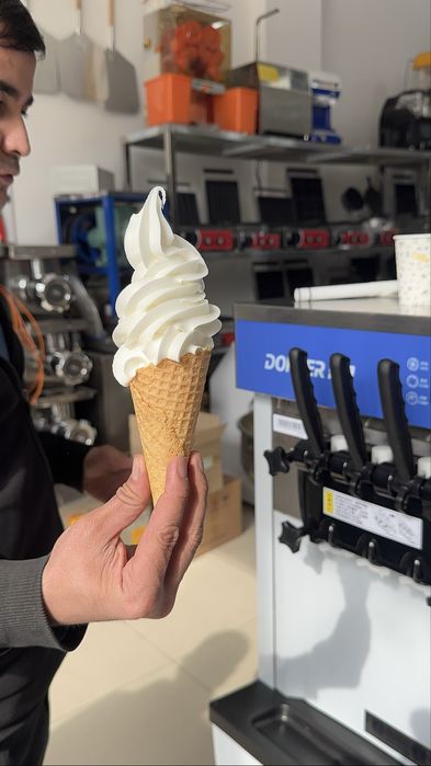 220lik muz qaymoq apparat frezer frizir donper marojne apparat