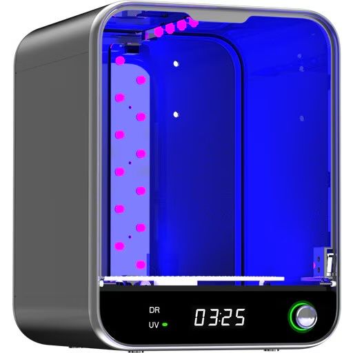 Устройство за UV сушене и втвърдяване Sunlu RC-2 Dry & Cure, 20 UV лампи, 245x235x305мм, 42W
