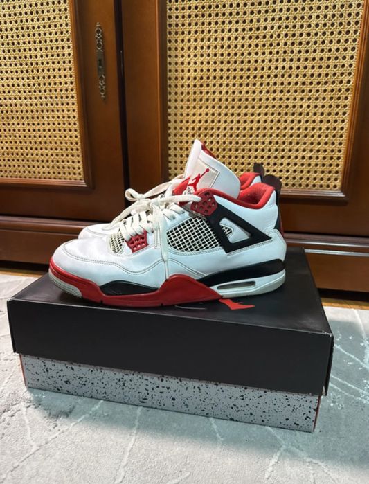 Jordan 4 Fire Red 2020 Marimea 46