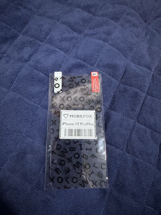 Huse+ geam de protectie MobilFox iPhone 15 Pro Max