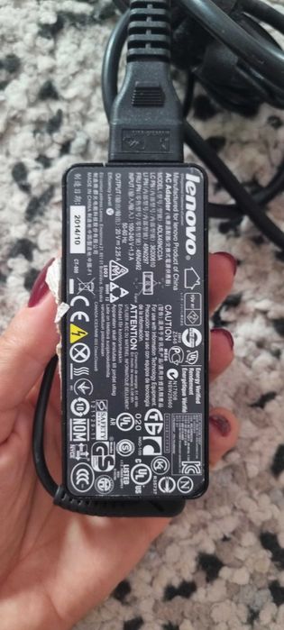Incarcator Laptop Lenovo 45w 20v/2.25A ADLX45NCC3A original mufa USB