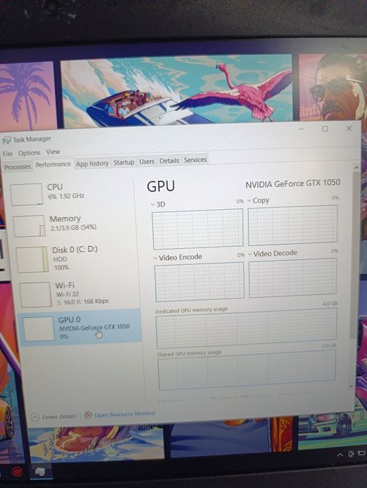 Laptop gaming medion erazer 15.6 Intel i5 gen 8 ddr4 gtx 1050 4gb