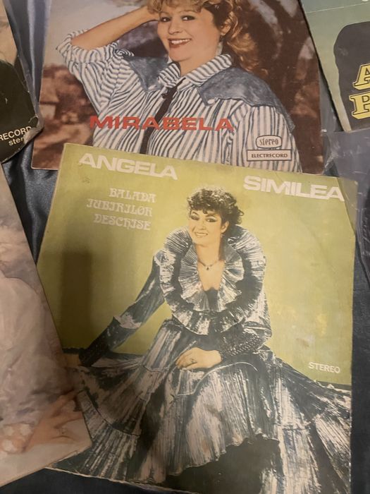 Discuri vinil românești vintage