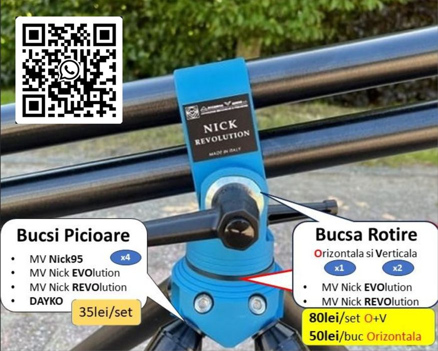 Bucșe - Saibe Rod Pod Meccanica Vadese / Dayko/ Claumar Balistic