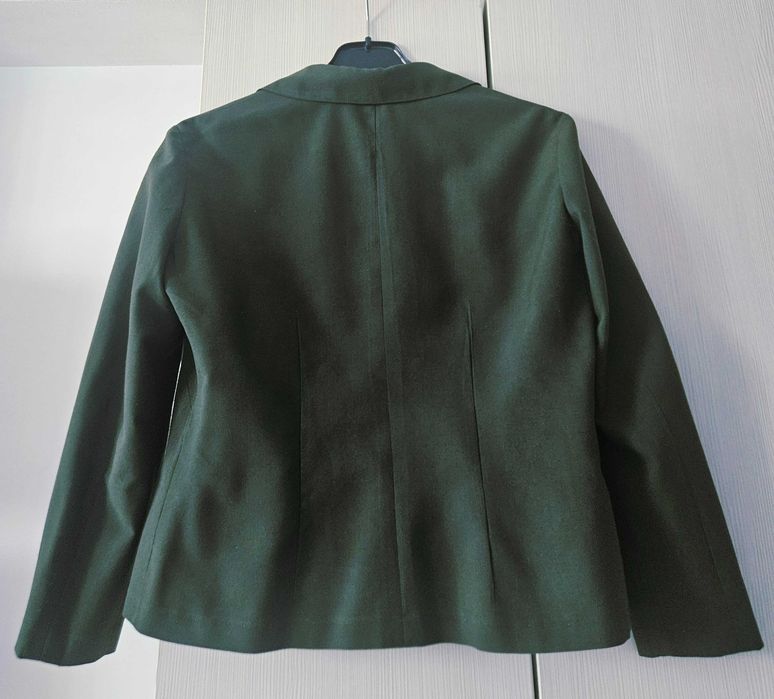 Sacou vintage, verde, croit si cusut manual