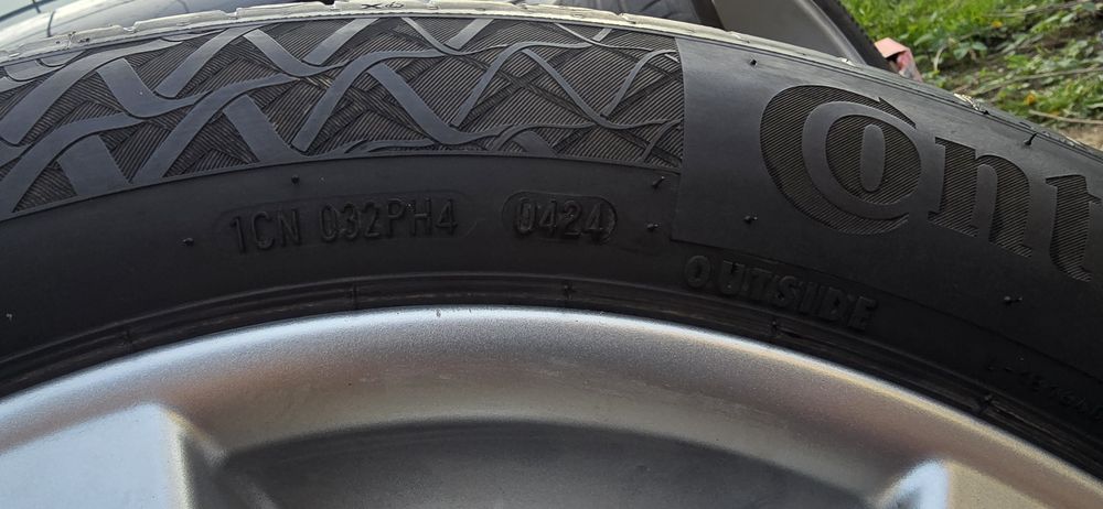 Vând set roti  CMS cu anvelope Premium contact 7 205/55/16