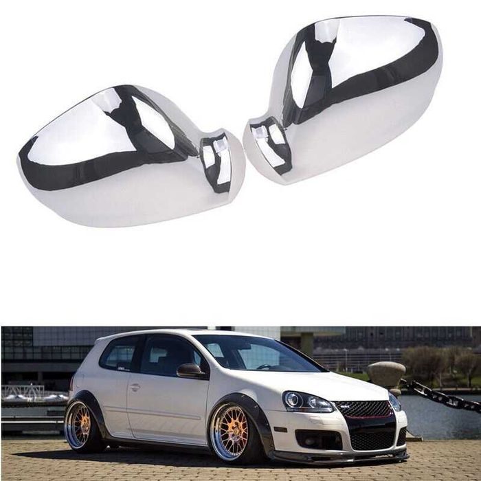 хромирани капаци за огледала за VW Golf MK5 (03-09) EOS,JETTA,PASSAT