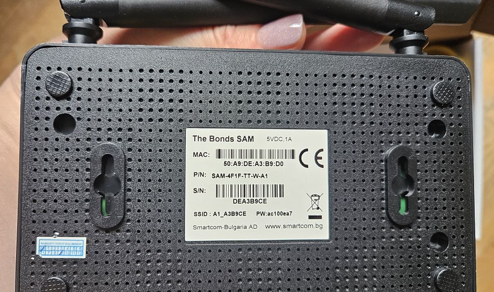 Router the bonds SAM