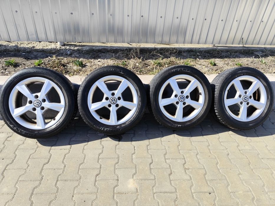 Jante originale vag cu gume 205 55r16