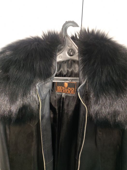 Комбенированое пальто