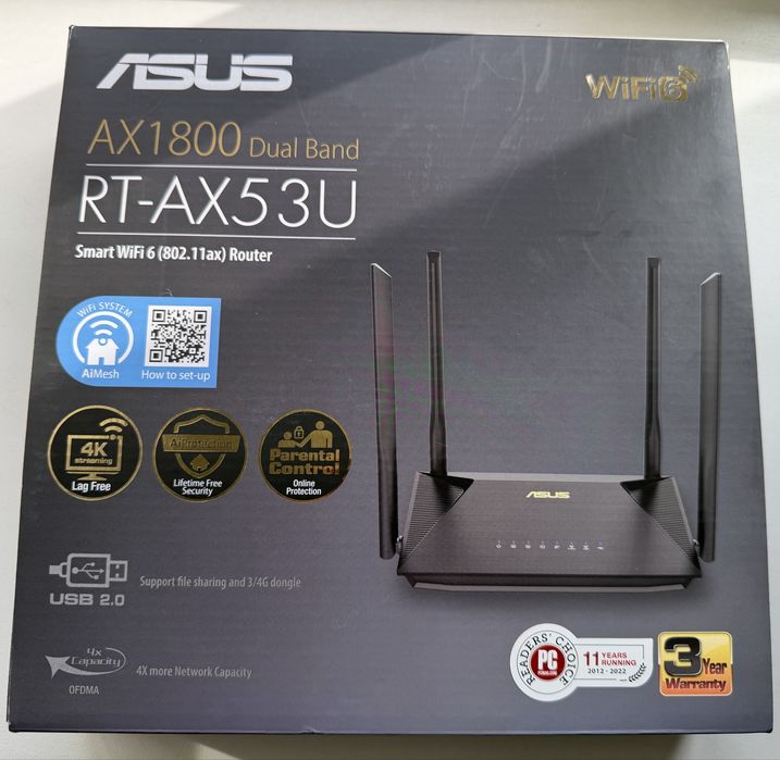 Маршрутизатор ASUS RT-AX53U
