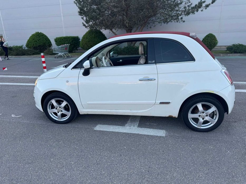FIAT 500, decapotabil