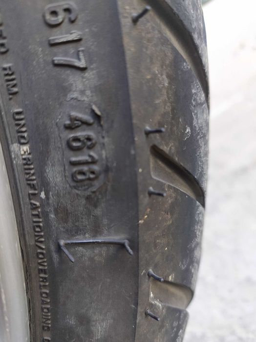 Предна гума за мотор 120/70/21